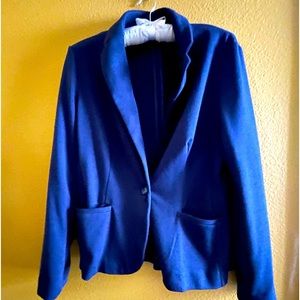 Blue Jersey blazer